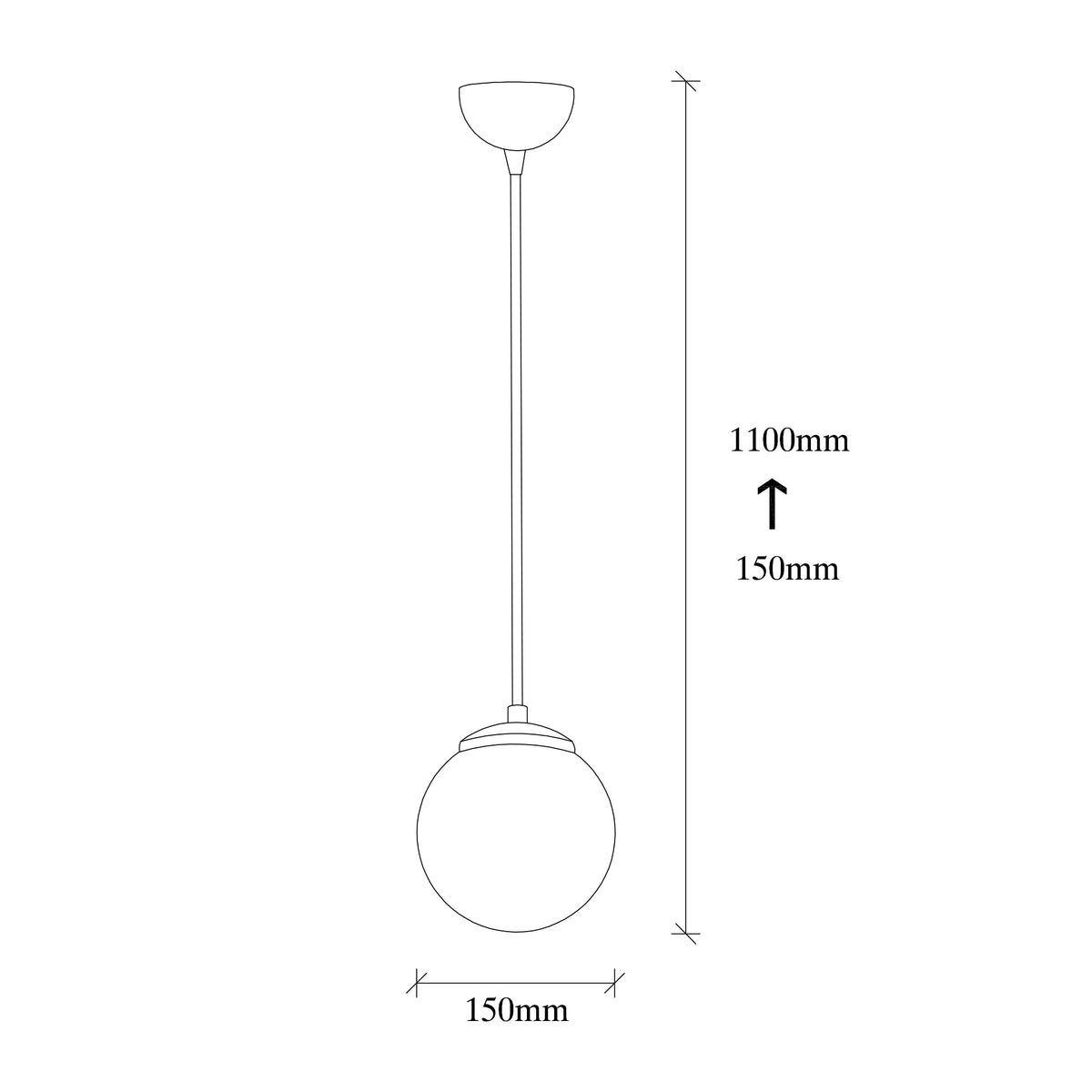Efe Pendellampe - Silber in Silber präsentiert im Onlineshop von KAQTU Design AG. Pendelleuchte ist von Opviq