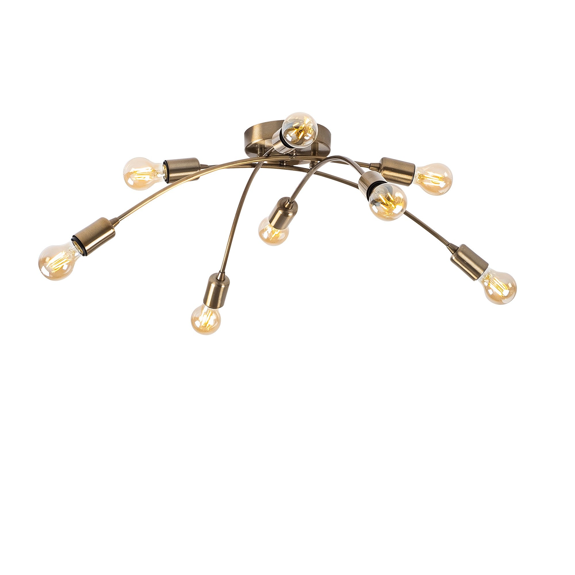 Verleihen Sie Ihrem Raum mit der Banana Deckenleuchte von Opviq einen Hauch von Vintage-Charme und luxuriösem Flair. Ideal für stilvolle Akzente!