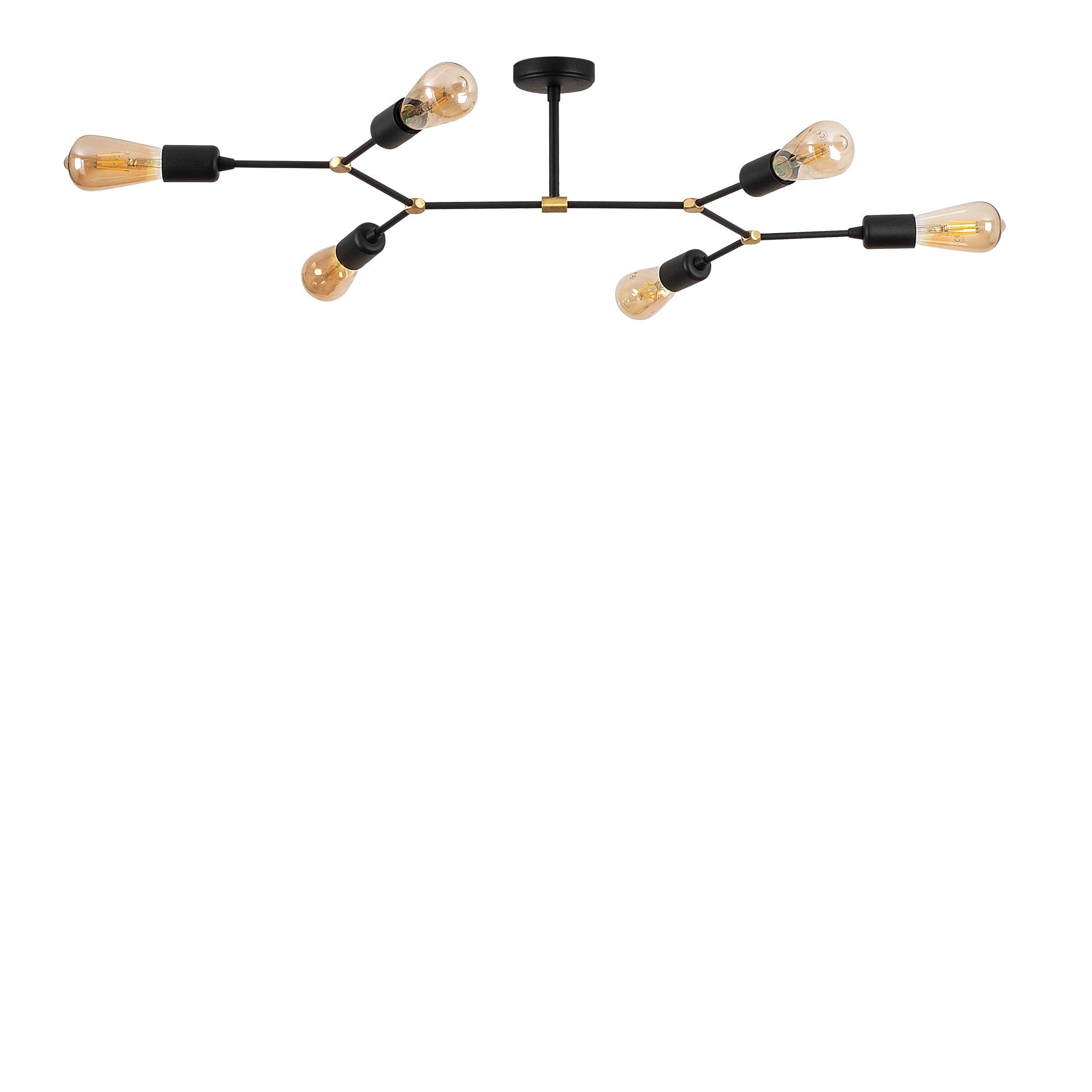 Verleihen Sie Ihrem Zuhause mit der Sparrow Deckenleuchte in Schwarz von Opviq einen Hauch von Eleganz und Stil. Ideal für jeden Raum!