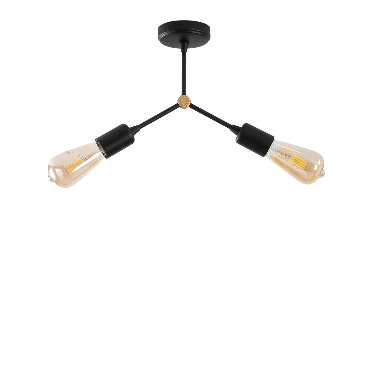 Sparrow Deckenlampe - Schwarz in Schwarz präsentiert im Onlineshop von KAQTU Design AG. Deckenleuchte ist von Opviq