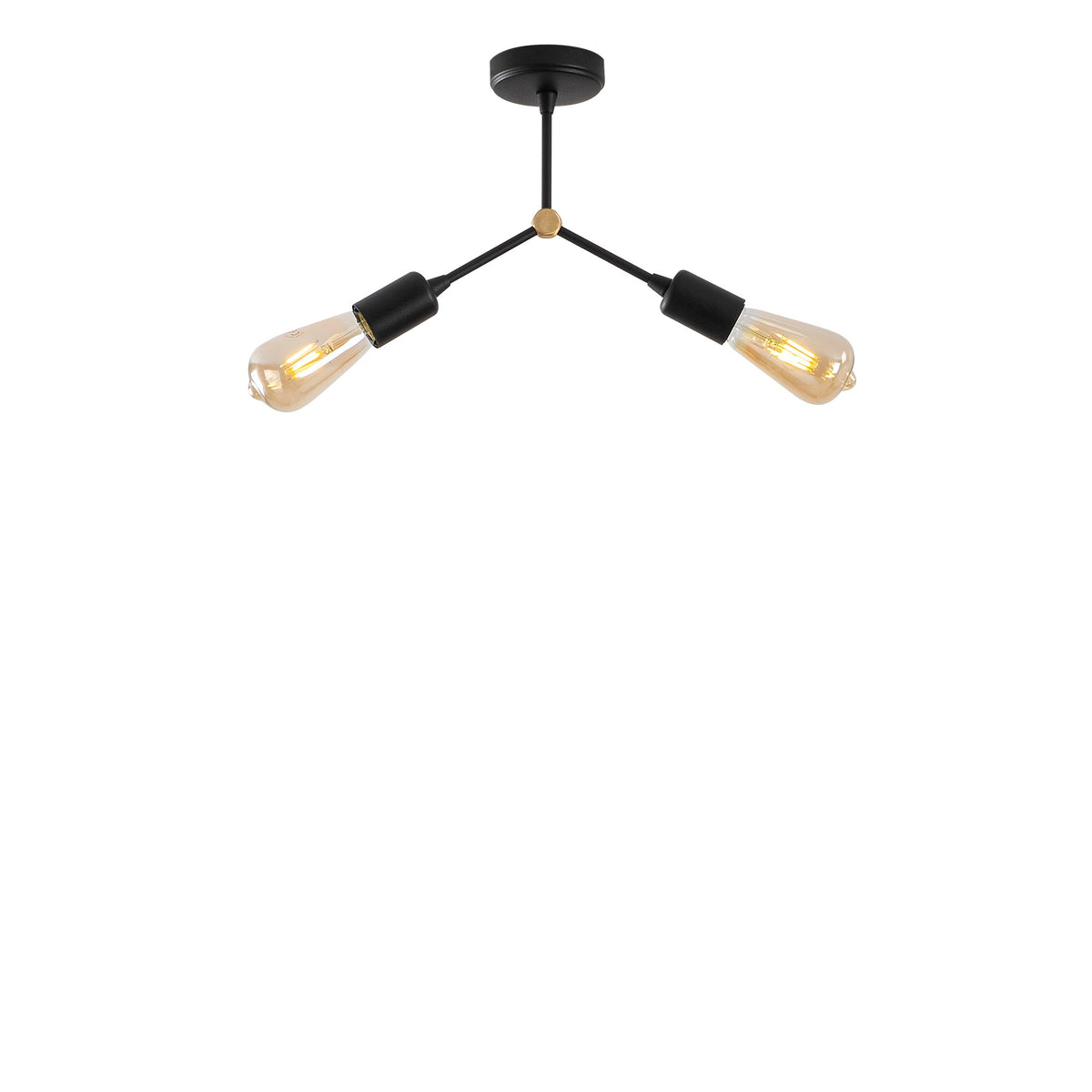 Sparrow Deckenlampe - Schwarz in Schwarz präsentiert im Onlineshop von KAQTU Design AG. Deckenleuchte ist von Opviq