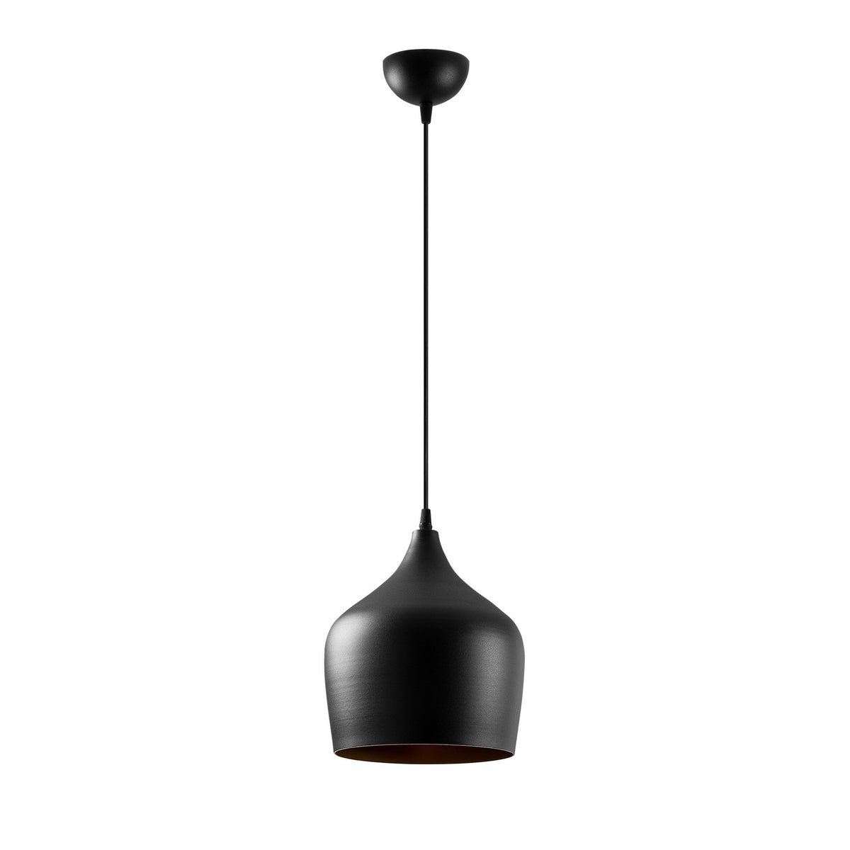 Dodo Pendellampe - Schwarz in Schwarz präsentiert im Onlineshop von KAQTU Design AG. Pendelleuchte ist von Opviq