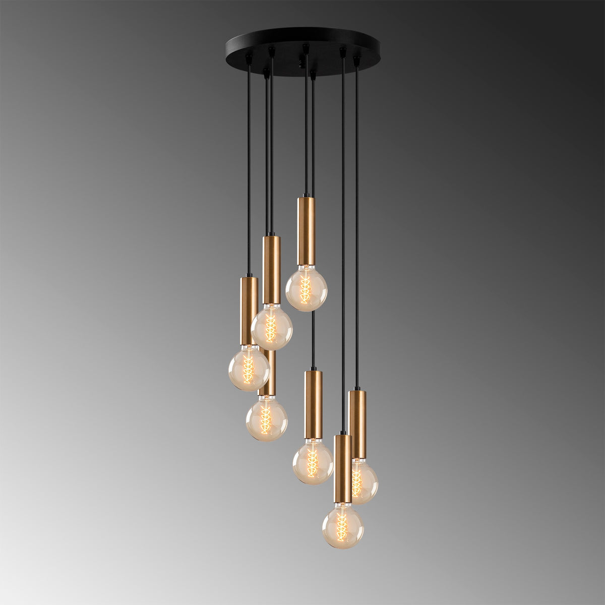 Tempo Pendellampe - Vintage in Vintage präsentiert im Onlineshop von KAQTU Design AG. Pendelleuchte ist von Opviq