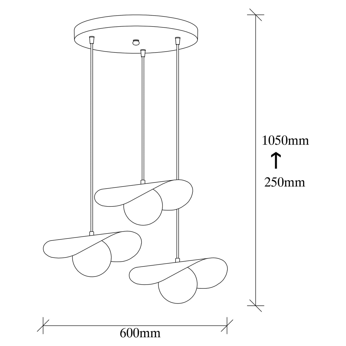 Vatoz Pendellampe - Schwarz in Schwarz präsentiert im Onlineshop von KAQTU Design AG. Pendelleuchte ist von Opviq