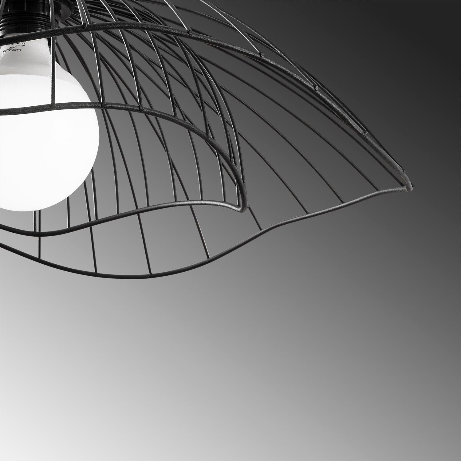 Verleihen Sie Ihrem Raum mit der Farac Pendelleuchte von Opviq in edlem Schwarz einen industriellen Touch. Perfekt für stilvolle Akzente und individuelle Beleuchtung.