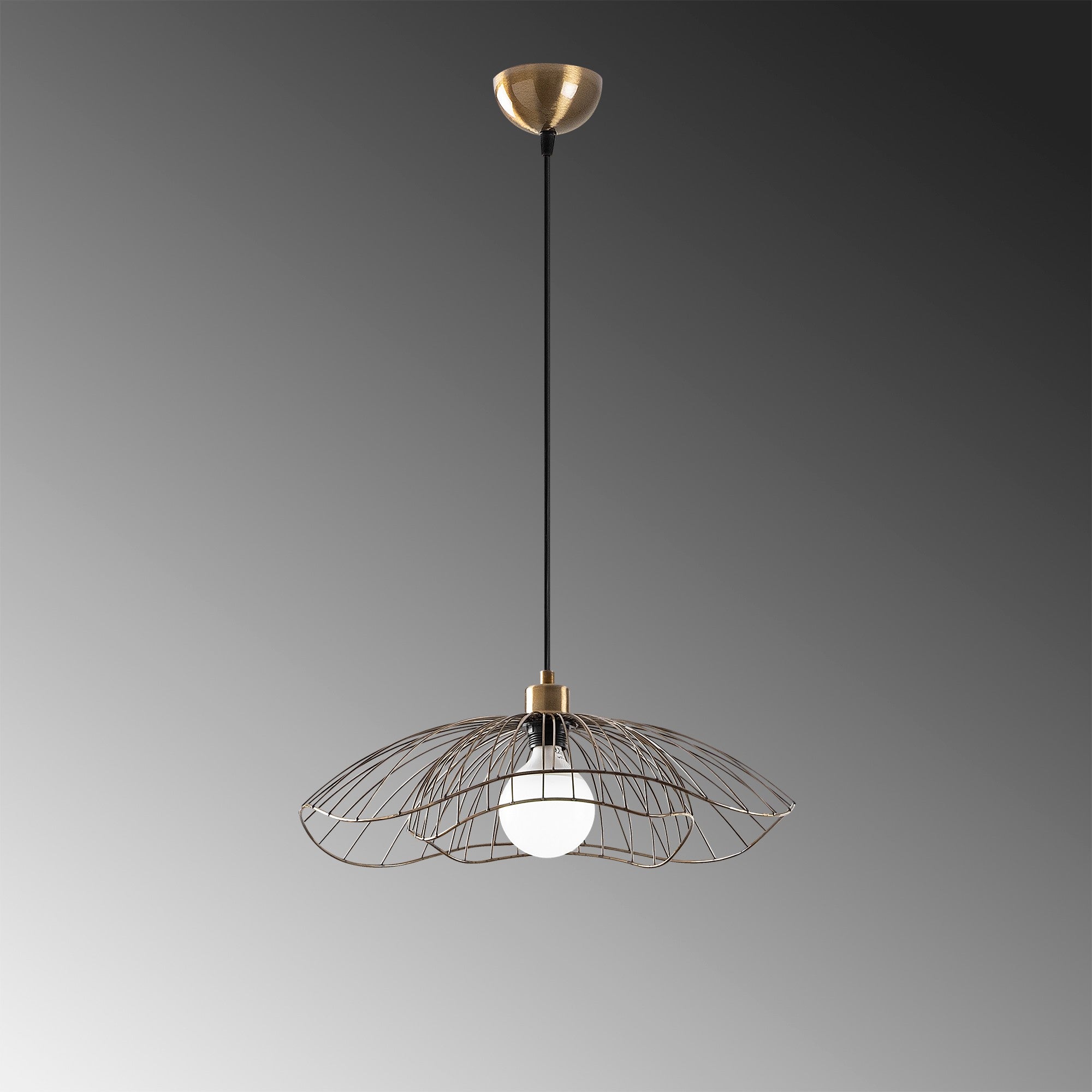 Farac Pendellampe - Vintage in Vintage präsentiert im Onlineshop von KAQTU Design AG. Pendelleuchte ist von Opviq