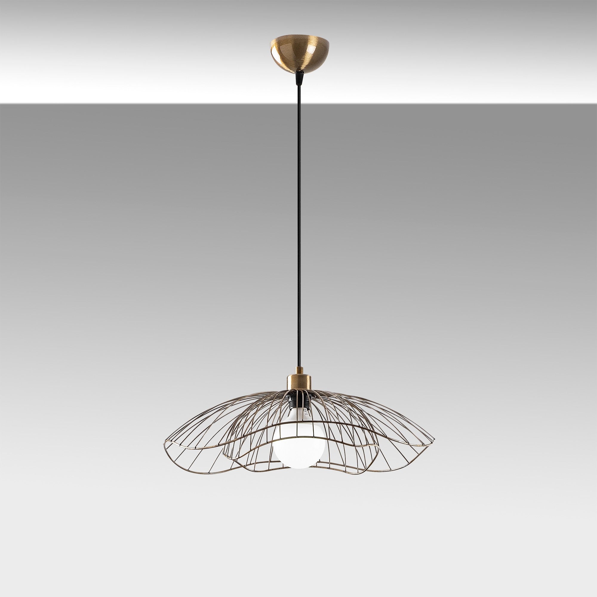 Farac Pendellampe - Vintage in Vintage präsentiert im Onlineshop von KAQTU Design AG. Pendelleuchte ist von Opviq