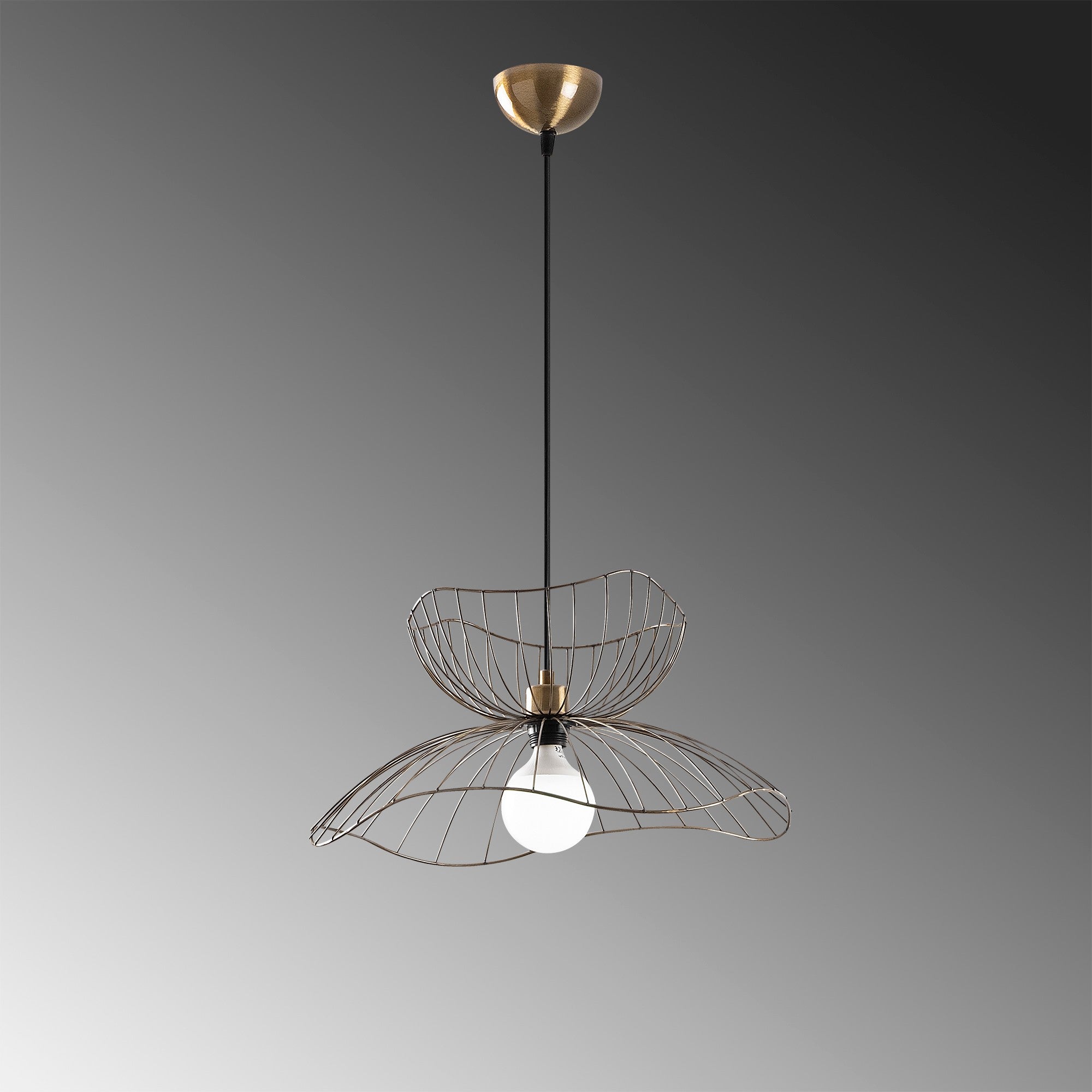 Farac Pendellampe - Vintage in Vintage präsentiert im Onlineshop von KAQTU Design AG. Pendelleuchte ist von Opviq