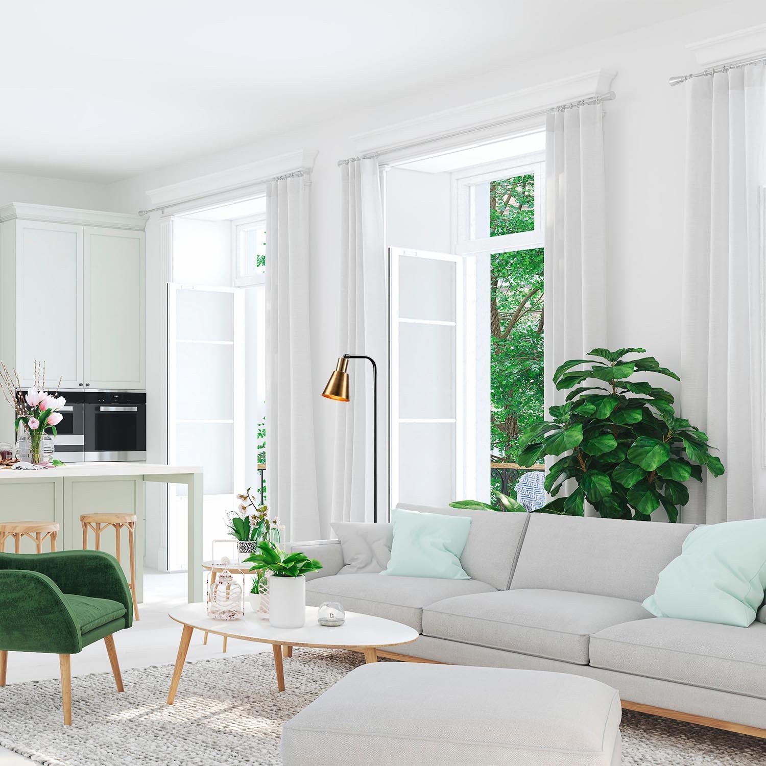 Entdecken Sie die Emek Stehleuchte in Schwarz Vintage von Opviq – ein elegantes Designstück, das jeden Raum stilvoll aufwertet.