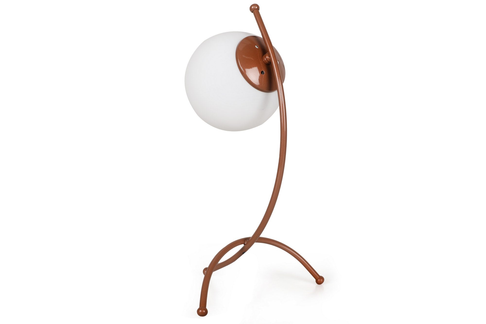 Stilvolle Yay Tischleuchte in Weiß und Kupfer von Opviq. Verleihen Sie Ihrem Raum mit dieser eleganten Lampe einen Hauch von Glamour und Licht.