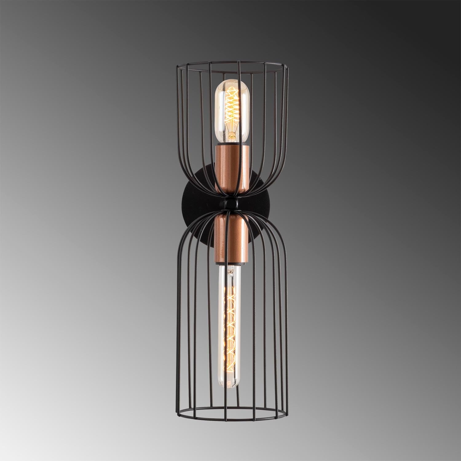 Setzen Sie mit der eleganten Nezgep Wandleuchte von Opviq in Schwarz stilvolle Akzente. Perfekt für einladende Räume und modernes Design.