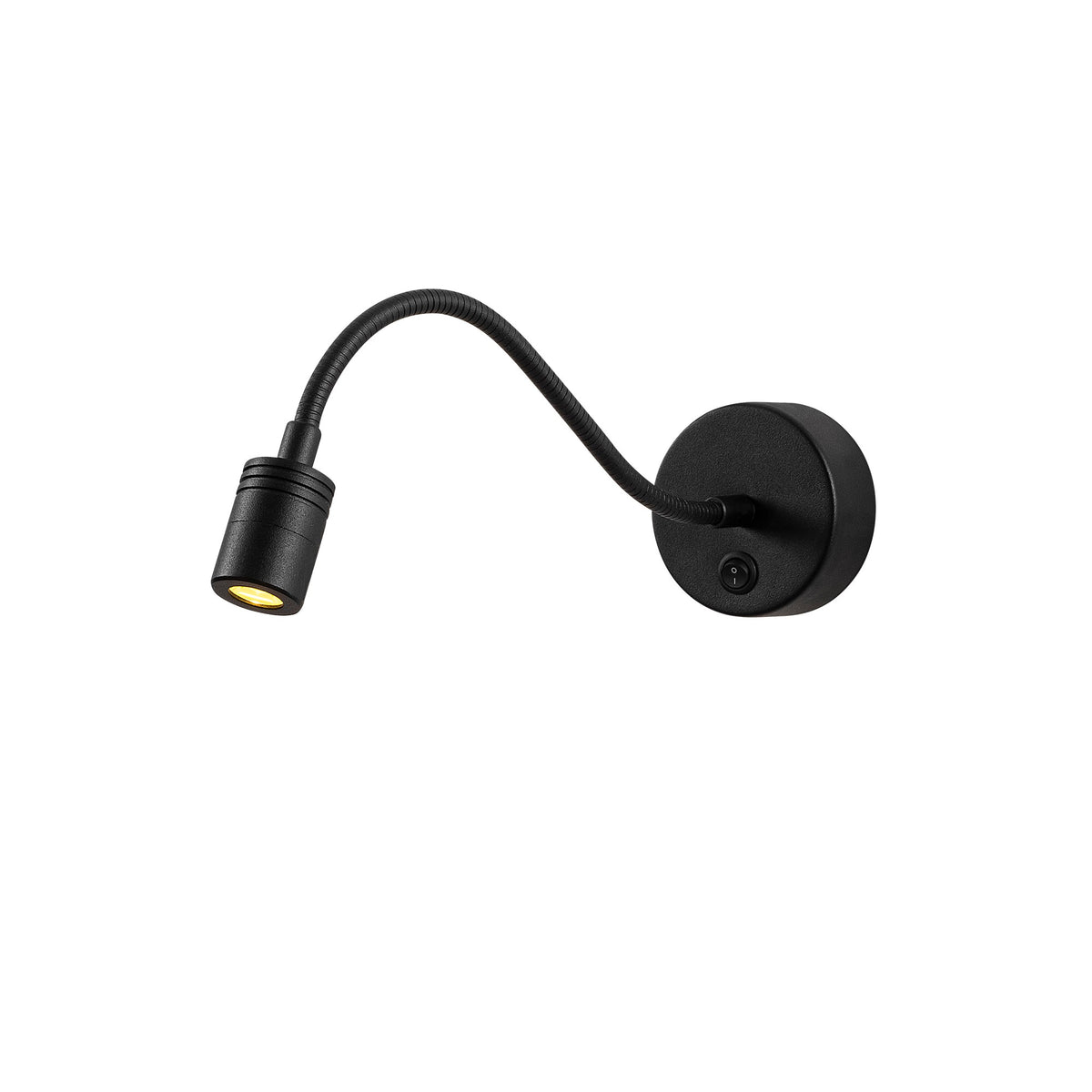 Reading Wandleuchte - Schwarz in Schwarz präsentiert im Onlineshop von KAQTU Design AG. Wandleuchte ist von Opviq