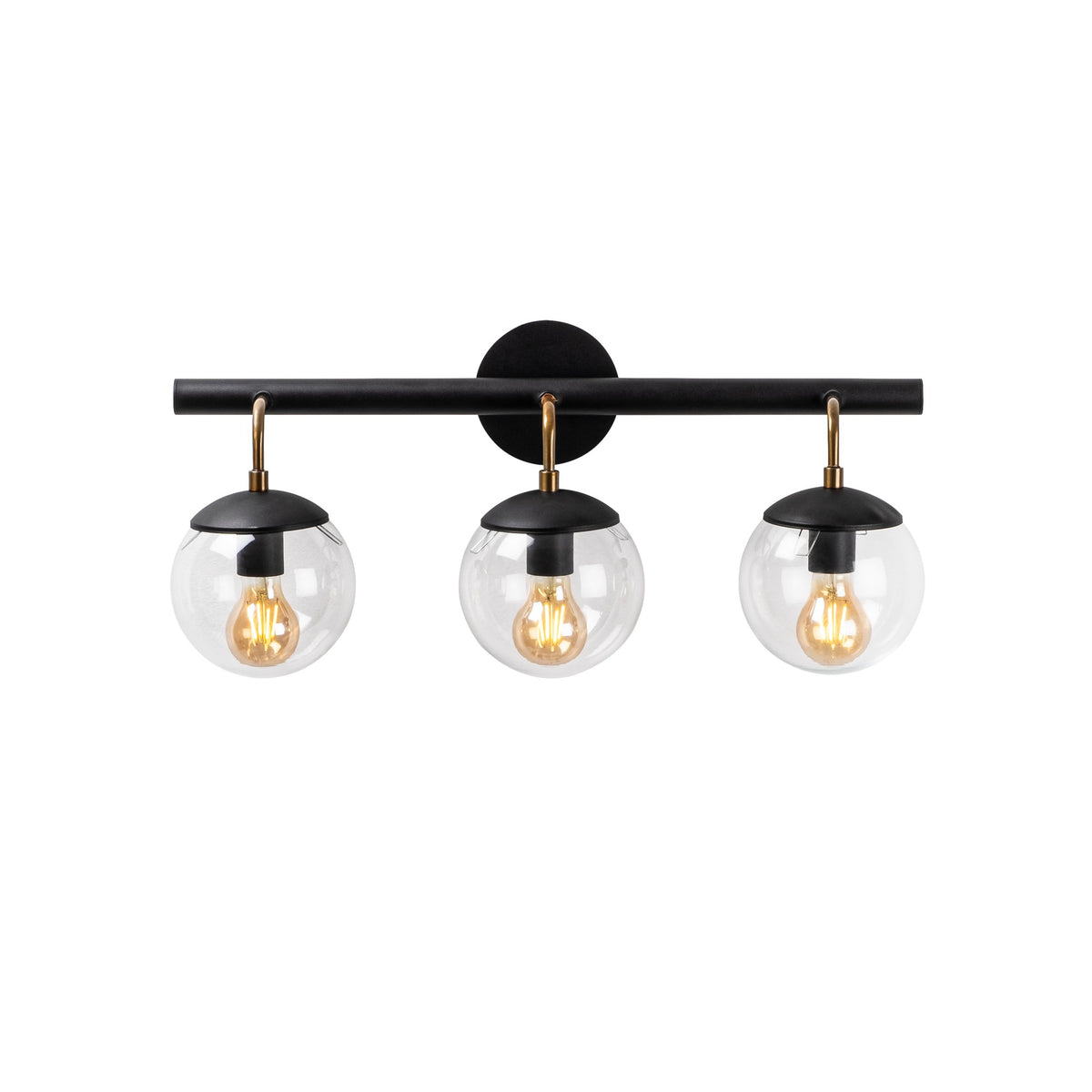 Gondol Wandleuchte - Schwarz in Schwarz präsentiert im Onlineshop von KAQTU Design AG. Wandleuchte ist von Opviq