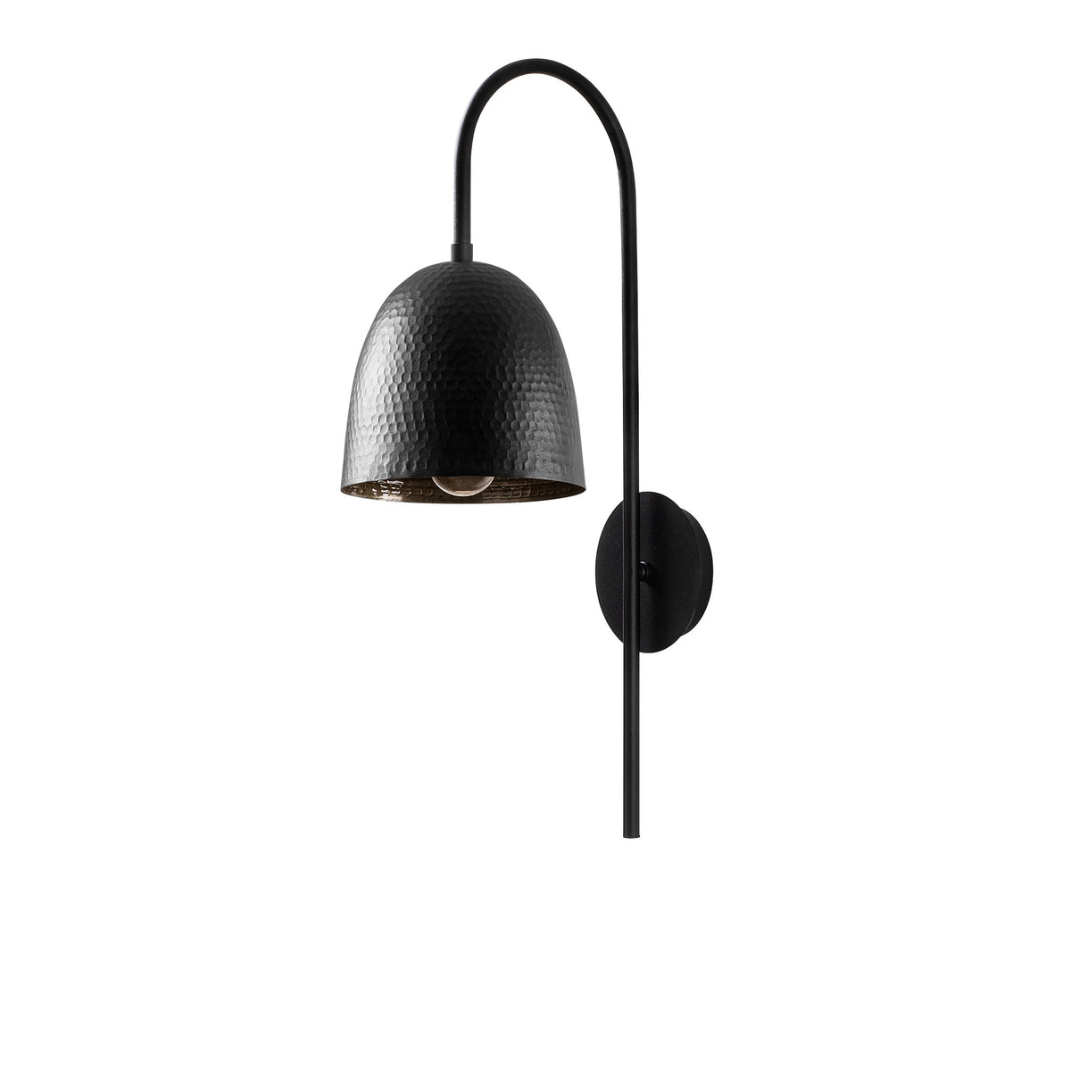 Tattoo Wandleuchte - Schwarz in Schwarz präsentiert im Onlineshop von KAQTU Design AG. Wandleuchte ist von Opviq
