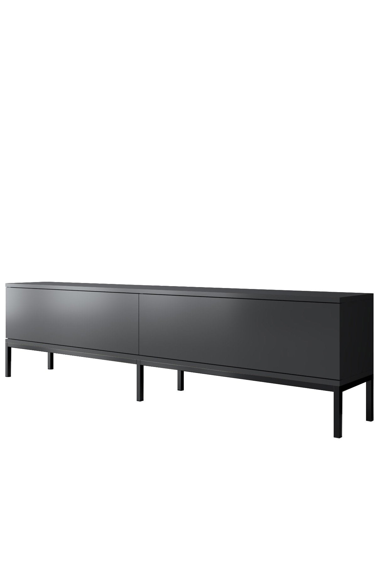 Lord - Anthracite, Black in Anthrazit Schwarz präsentiert im Onlineshop von KAQTU Design AG. Sideboard ist von Hanah Home