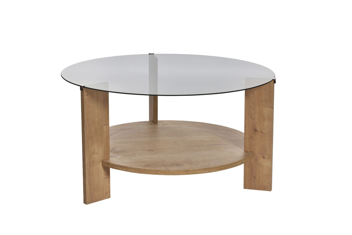 Clara Sofatisch - Saphir- Eiche Fume in Saphir- Eiche Fume präsentiert im Onlineshop von KAQTU Design AG. Couchtisch ist von Nordure
