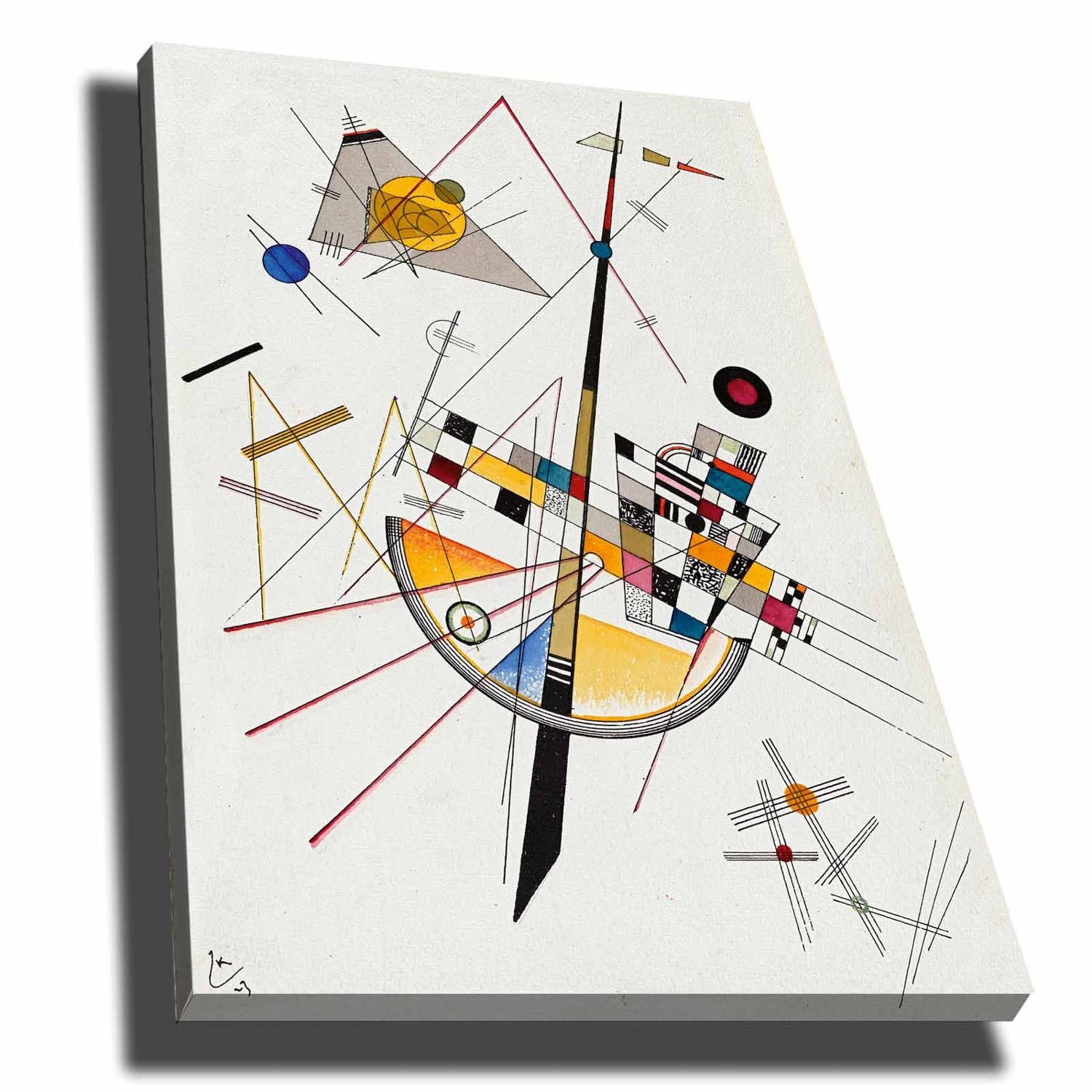 70100KANDINSKY034 in Mehrfarbig präsentiert im Onlineshop von KAQTU Design AG. Bild ist von Wallity
