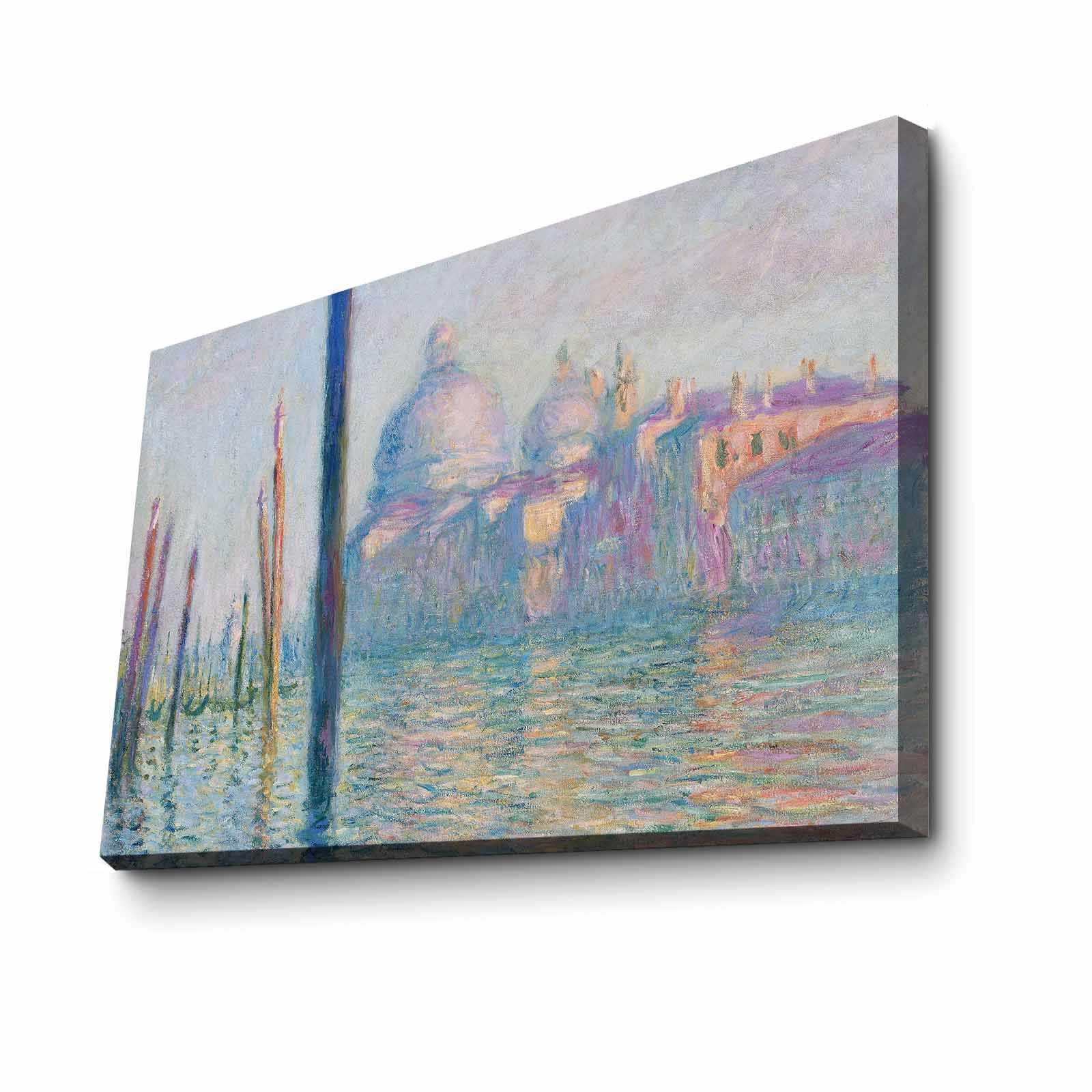 Erleben Sie die Farbenpracht von Monets "Le Grand Canal" auf Leinwand. Ein Kunstwerk, das jeden Raum mit Stil und Eleganz bereichert.