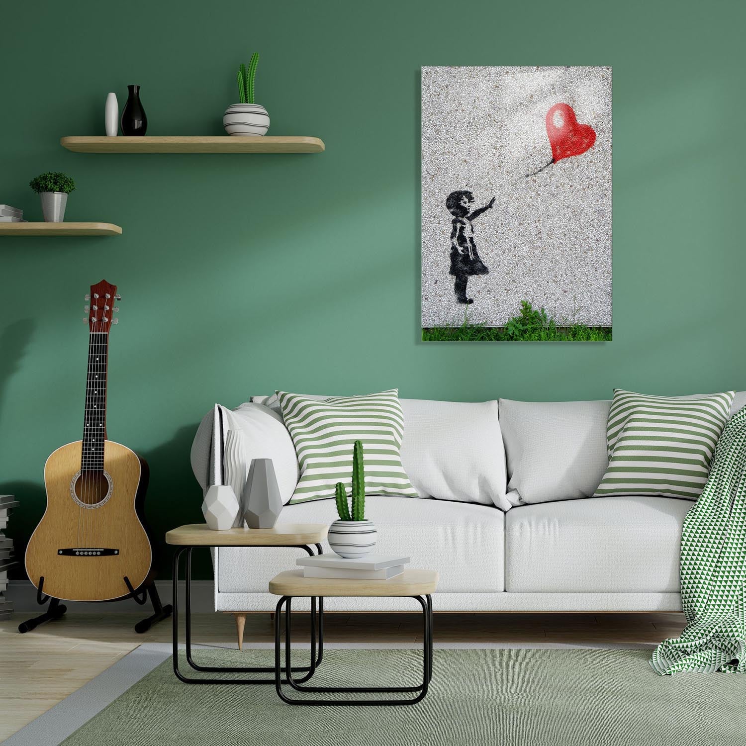 Entdecken Sie das mehrfarbige UV Bild von Wallity – ein faszinierendes Kunstwerk, das Emotionen weckt und jeden Raum lebendig macht!