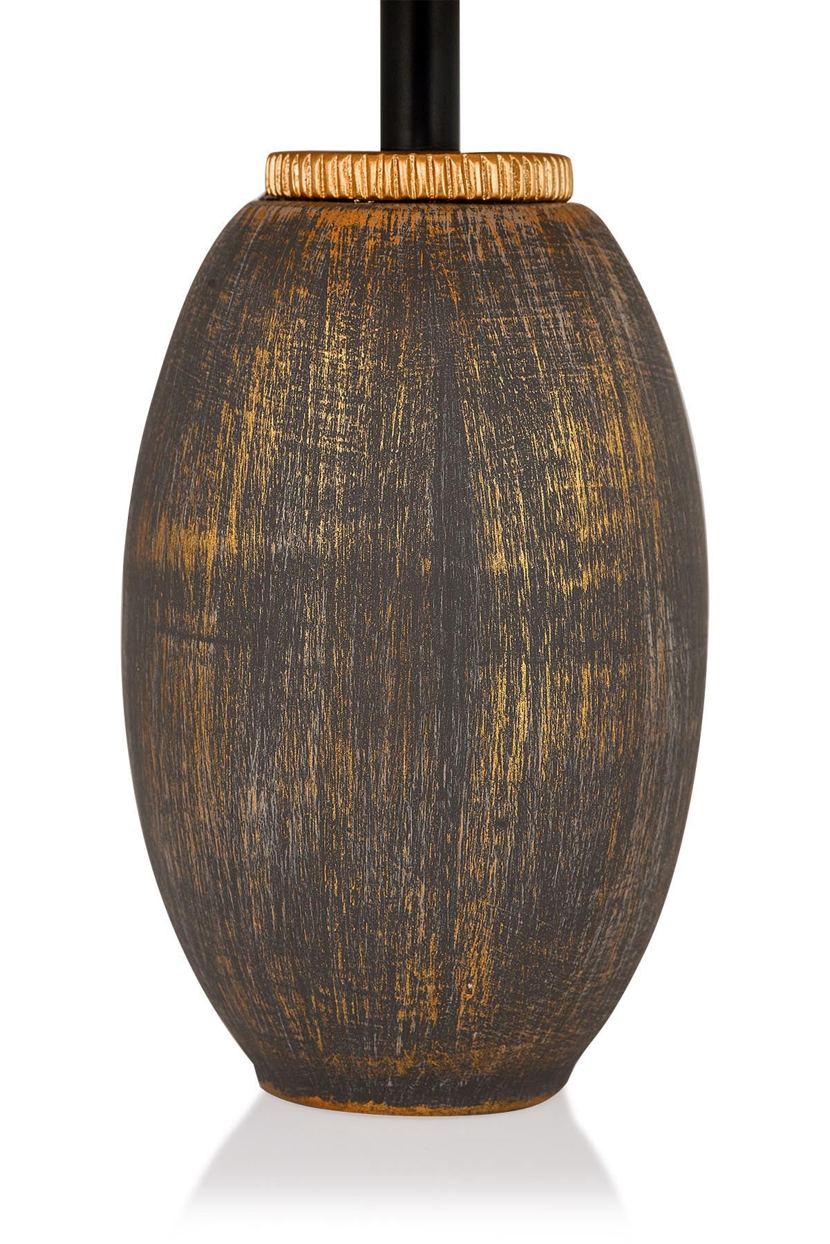 Entdecken Sie die TM169 Tischleuchte von Opviq in edlem Braun und Gold. Perfekt für stimmungsvolle Beleuchtung und stilvolle Akzente in jedem Raum.