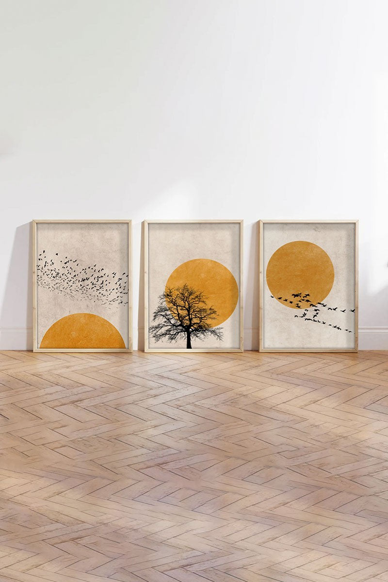 Entdecken Sie das Huhu147 Bild von Wallity – ein 3-teiliges Meisterwerk, das mit lebendigen Farben und feiner Handwerkskunst jeden Raum verzaubert.