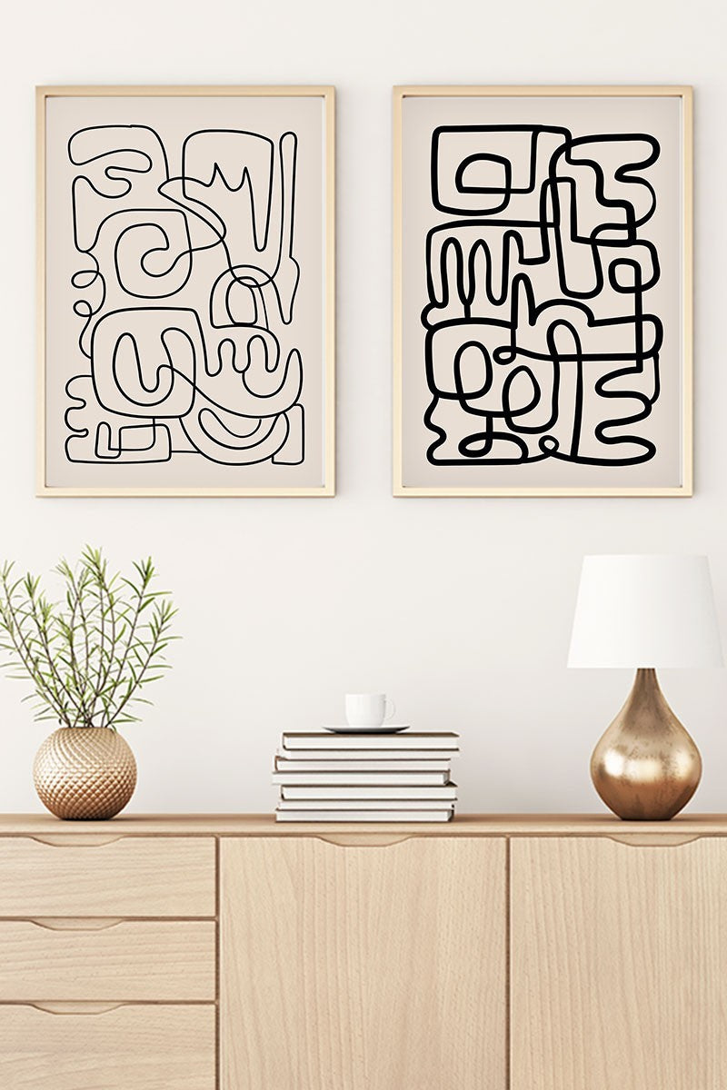 Verleihen Sie Ihrem Raum mit dem Huhu184 Bild von Wallity einen Hauch von Eleganz. Dieses mehrfarbige Kunstwerk begeistert durch seine exquisite Verarbeitung und harmonische Größe.