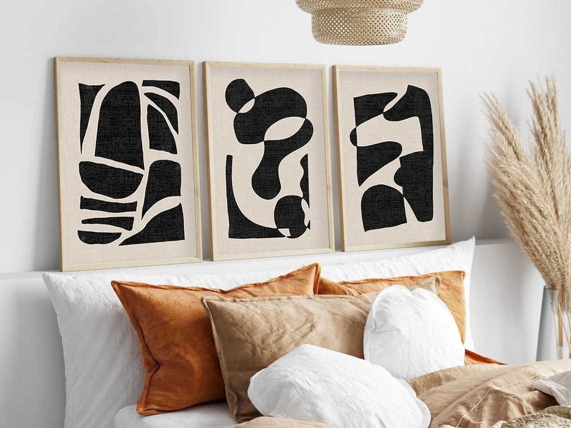 Verleihen Sie Ihrem Raum mit dem Huhu201 Bild von Wallity einen Hauch von Eleganz. Dieses mehrfarbige Kunstwerk begeistert durch lebendige Farben und stilvolles Design.