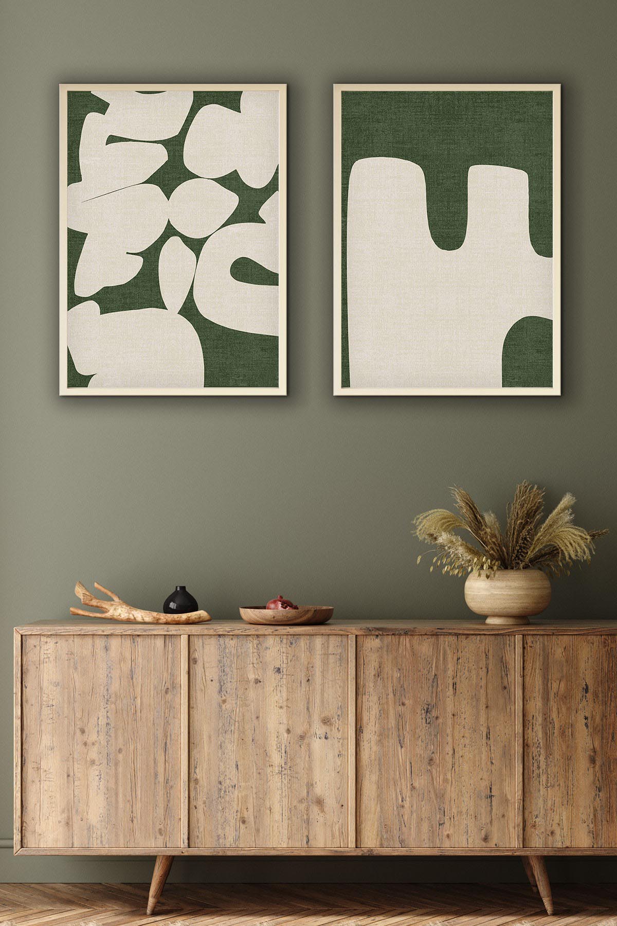 Verleihen Sie Ihrem Raum mit dem Huhu202 Bild von Wallity einen Hauch von Eleganz. Dieses mehrfarbige Kunstwerk begeistert durch seine exquisite Verarbeitung und harmonische Größe.