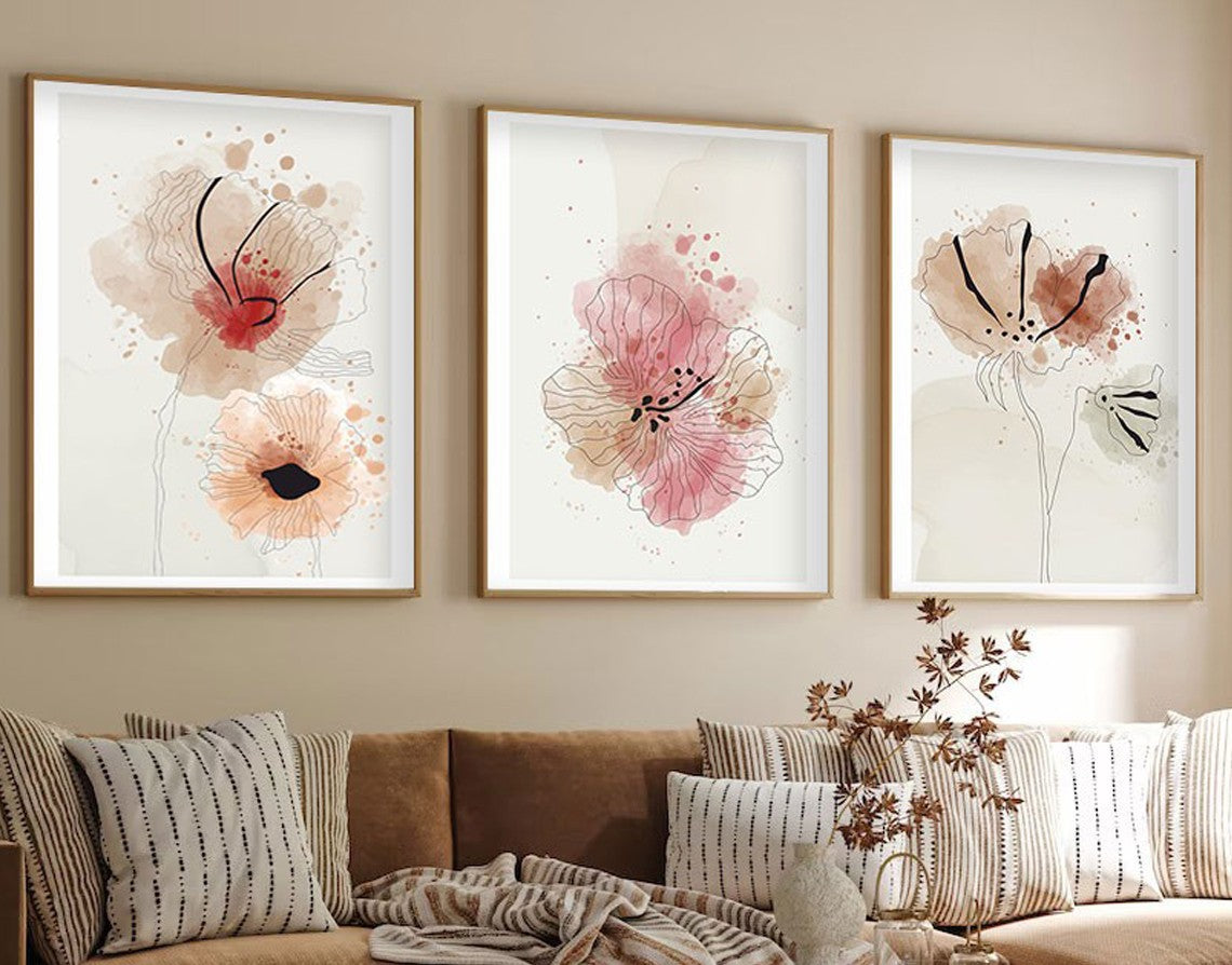 Entdecken Sie das Huhu205 Bild von Wallity – ein mehrfarbiges Kunstwerk (50 x 70 cm), das Ihre Wände mit Eleganz und Stil verwandelt.