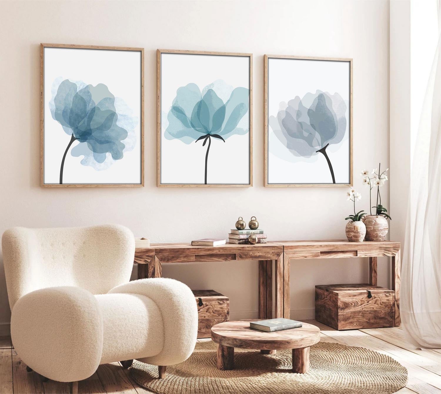 Verleihen Sie Ihrem Raum mit dem Huhu206 Bild von Wallity einen Hauch von Eleganz! Dieses beeindruckende, mehrfarbige Kunstwerk (50 x 70 cm) zieht alle Blicke auf sich.