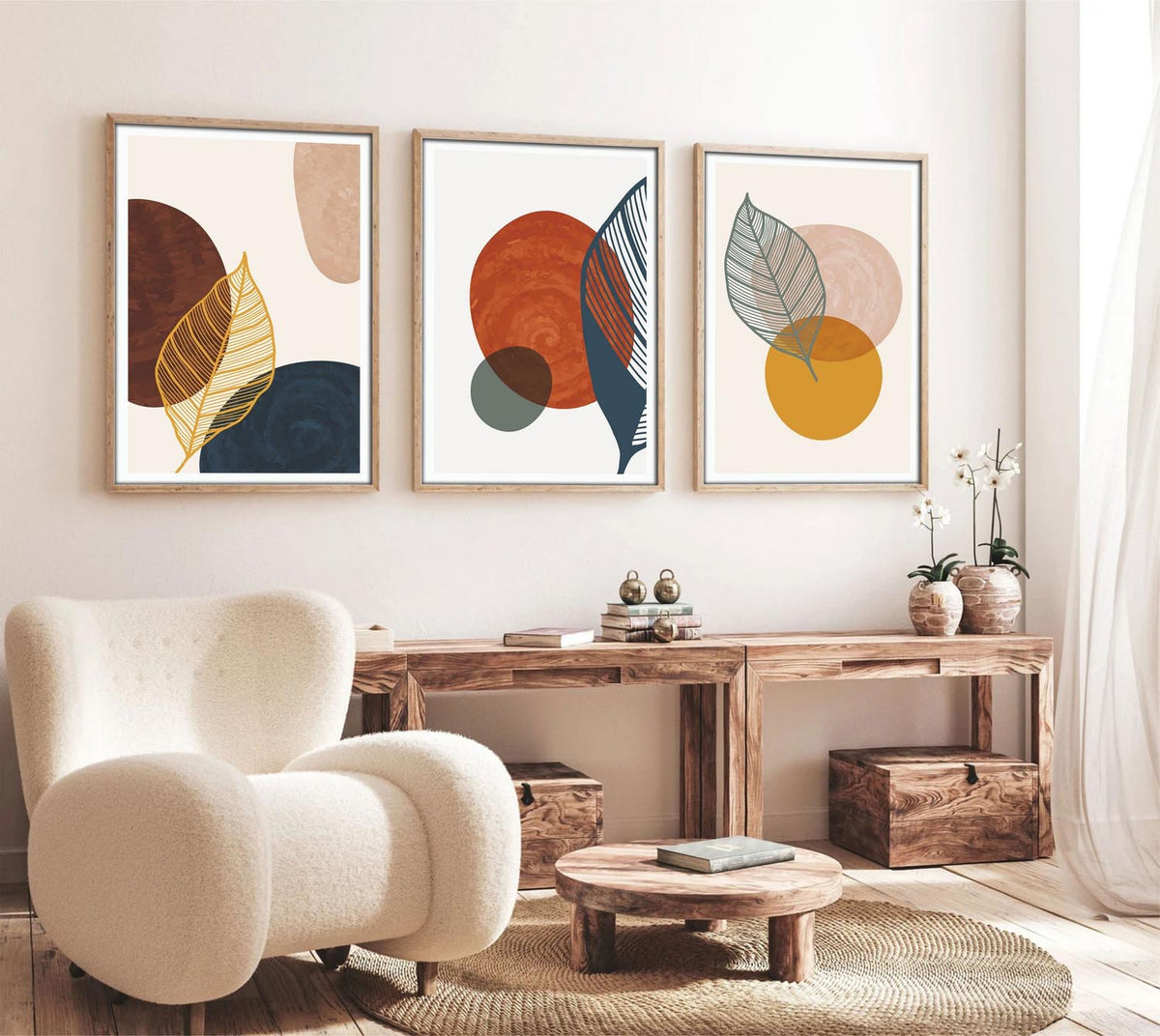 Huhu209 Bild - Mehrfarbig in Mehrfarbig präsentiert im Onlineshop von KAQTU Design AG. Bild ist von Wallity
