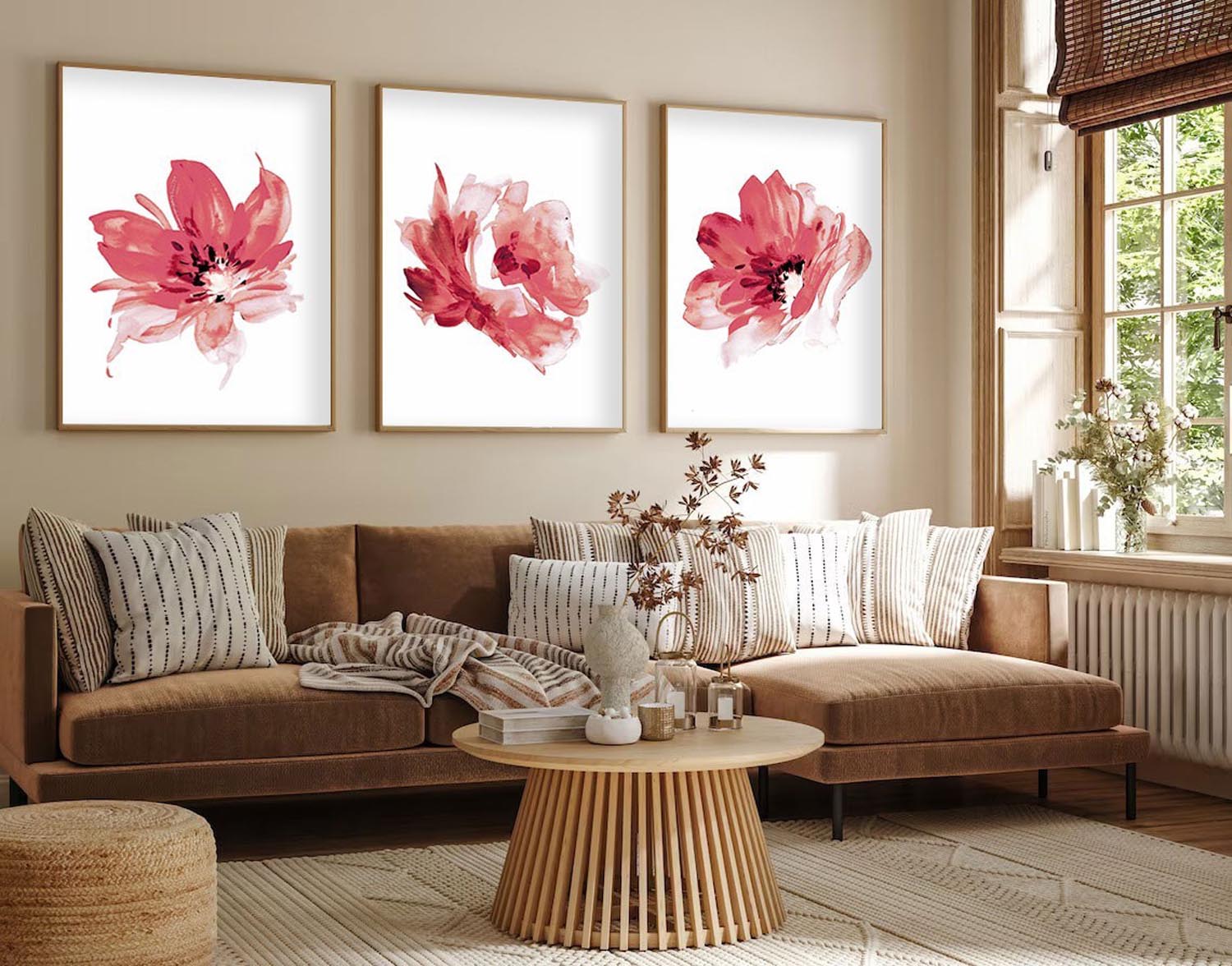 Verleihen Sie Ihrem Zuhause mit dem Huhu216 Bild von Wallity einen eleganten Akzent. Dieses mehrfarbige Kunstwerk (50 x 70 cm) verwandelt jeden Raum in eine Oase der Schönheit.