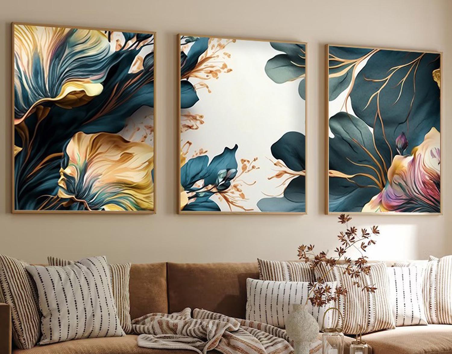 Entdecken Sie das Huhu217 Bild von Wallity – ein faszinierendes, mehrfarbiges Kunstwerk (50 x 70 cm), das Ihrem Raum Eleganz und Stil verleiht.