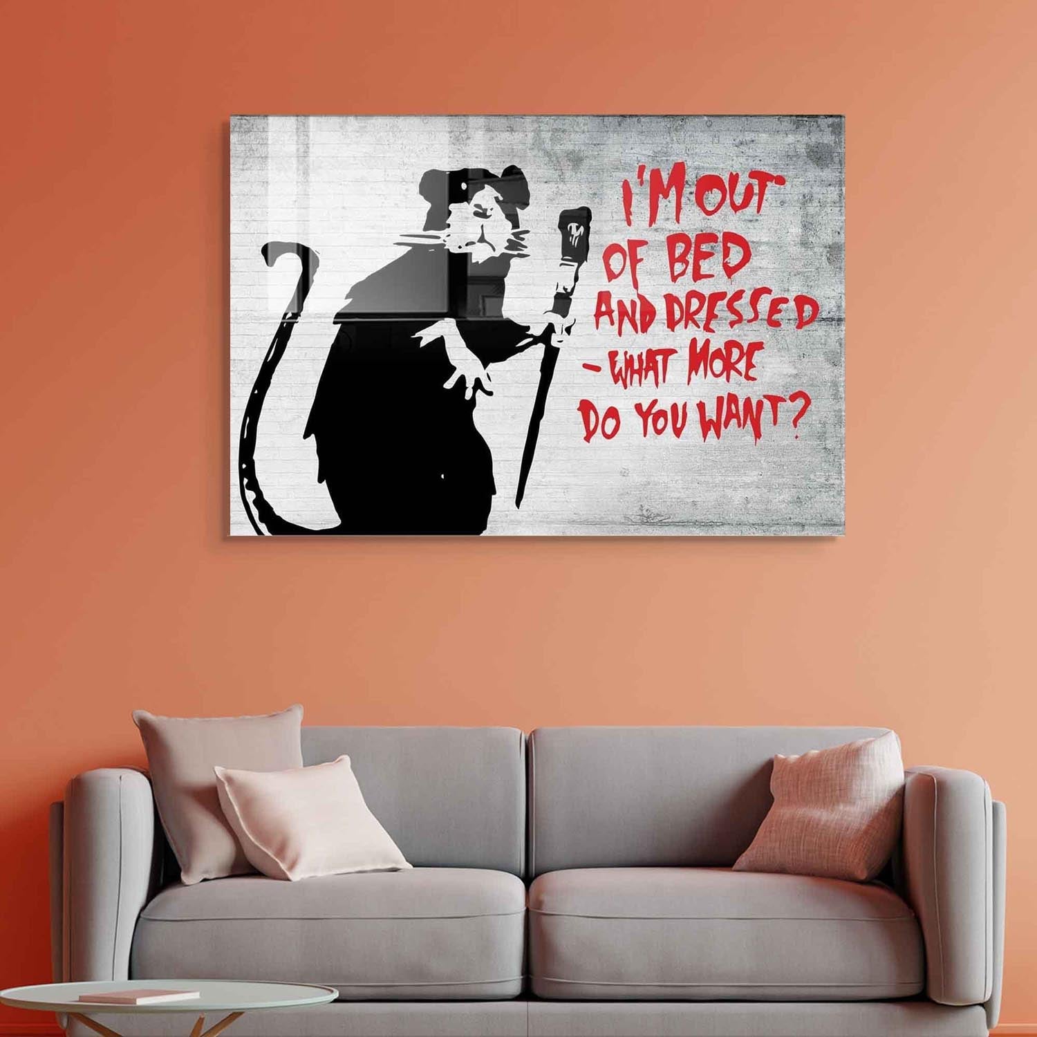 Verleihen Sie Ihrem Zuhause mit dem mehrfarbigen UV-Bild von Wallity einen Hauch von Eleganz. Dieses 30 x 45 cm große Kunstwerk aus 100% gehärtetem Glas begeistert durch seine lebendigen Farben und exquisite Handwerkskunst.