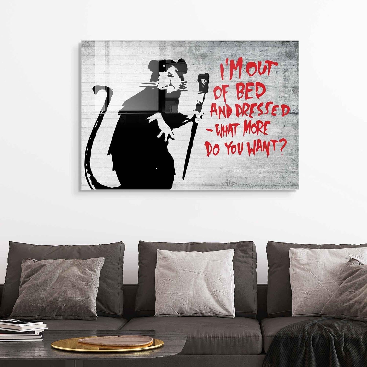 Entdecken Sie die faszinierende Schönheit des mehrfarbigen UV-Bildes von Wallity. Dieses 30 x 45 cm große Kunstwerk aus robustem gehärtetem Glas verleiht jedem Raum Eleganz und Stil.