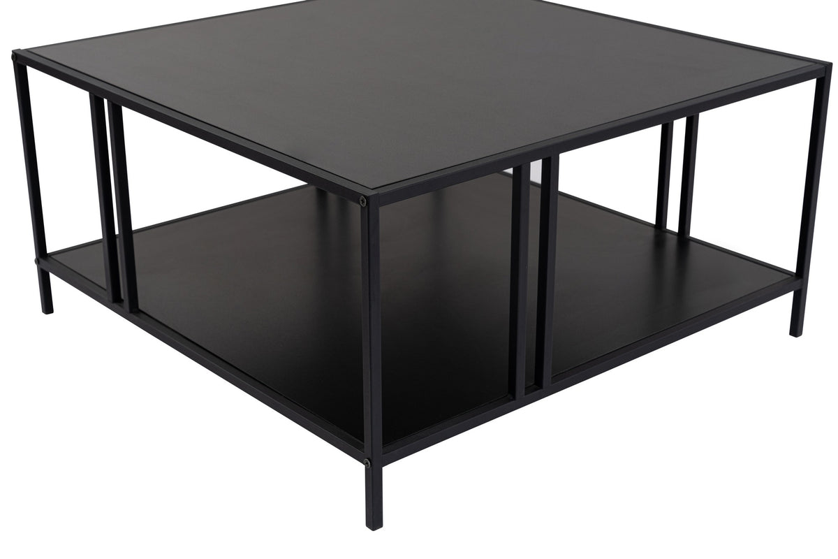 Uranüs Sofatisch - Schwarz in Schwarz präsentiert im Onlineshop von KAQTU Design AG. Couchtisch ist von Hanah Home