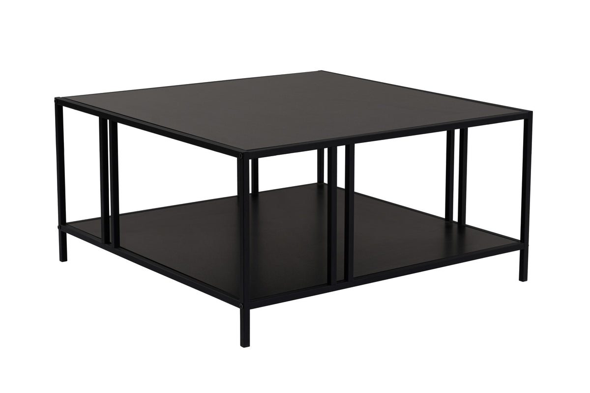 Uranüs Sofatisch - Schwarz in Schwarz präsentiert im Onlineshop von KAQTU Design AG. Couchtisch ist von Hanah Home