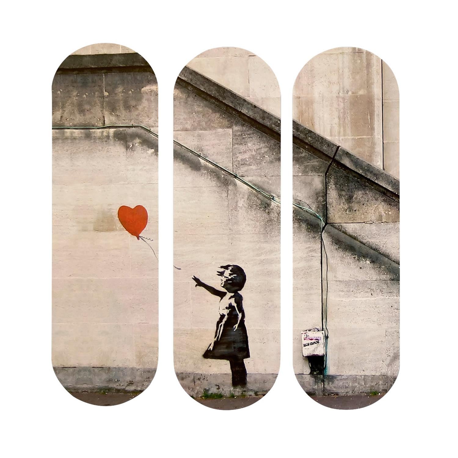 Verleihen Sie Ihrem Zuhause mit dem 3KY3784 von Wallity einen Hauch von Kunst! Dieses mehrfarbige MDF-Gemälde begeistert durch lebendige Farben und kreative Details.