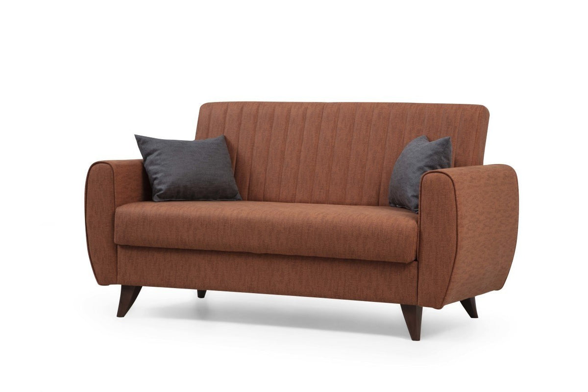 Alkon Bettsofa - Fliese Rot in Fliese Rot präsentiert im Onlineshop von KAQTU Design AG. Bettsofa ist von Atelier Del Sofa