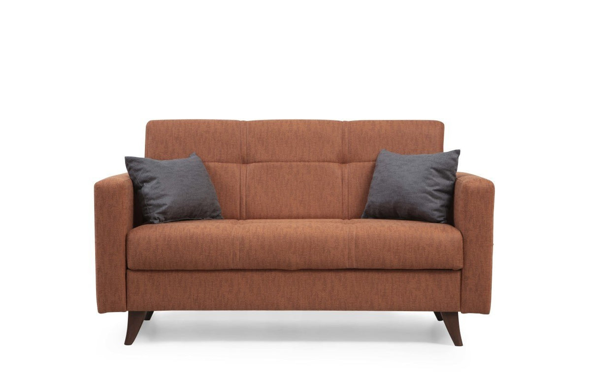 Polya Bettsofa - Fliese Rot in Fliese Rot präsentiert im Onlineshop von KAQTU Design AG. Bettsofa ist von Atelier Del Sofa