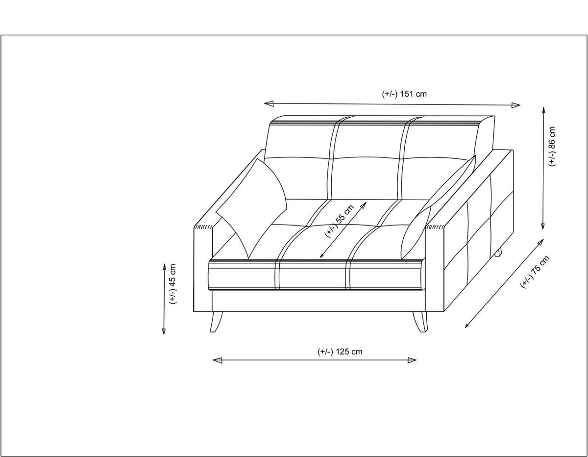 Polya Bettsofa - Dunkelgrau in Dunkelgrau präsentiert im Onlineshop von KAQTU Design AG. Bettsofa ist von Atelier Del Sofa