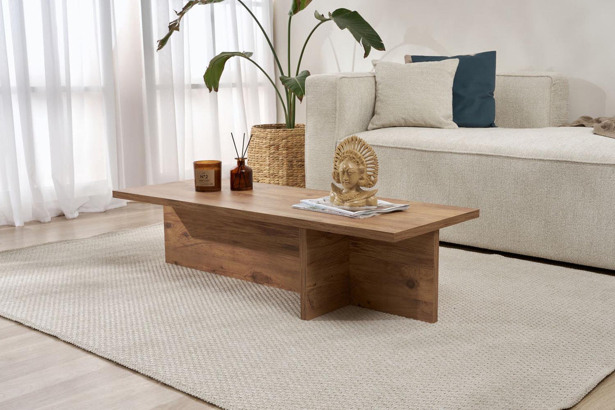 Harbor Sofatisch - Atlantische Kiefer in Atlantische Kiefer präsentiert im Onlineshop von KAQTU Design AG. Couchtisch ist von Nordure