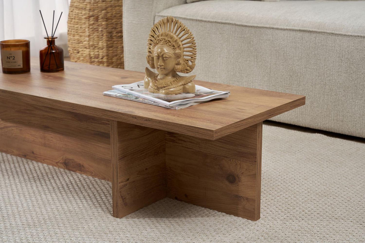 Harbor Sofatisch - Atlantische Kiefer in Atlantische Kiefer präsentiert im Onlineshop von KAQTU Design AG. Couchtisch ist von Nordure