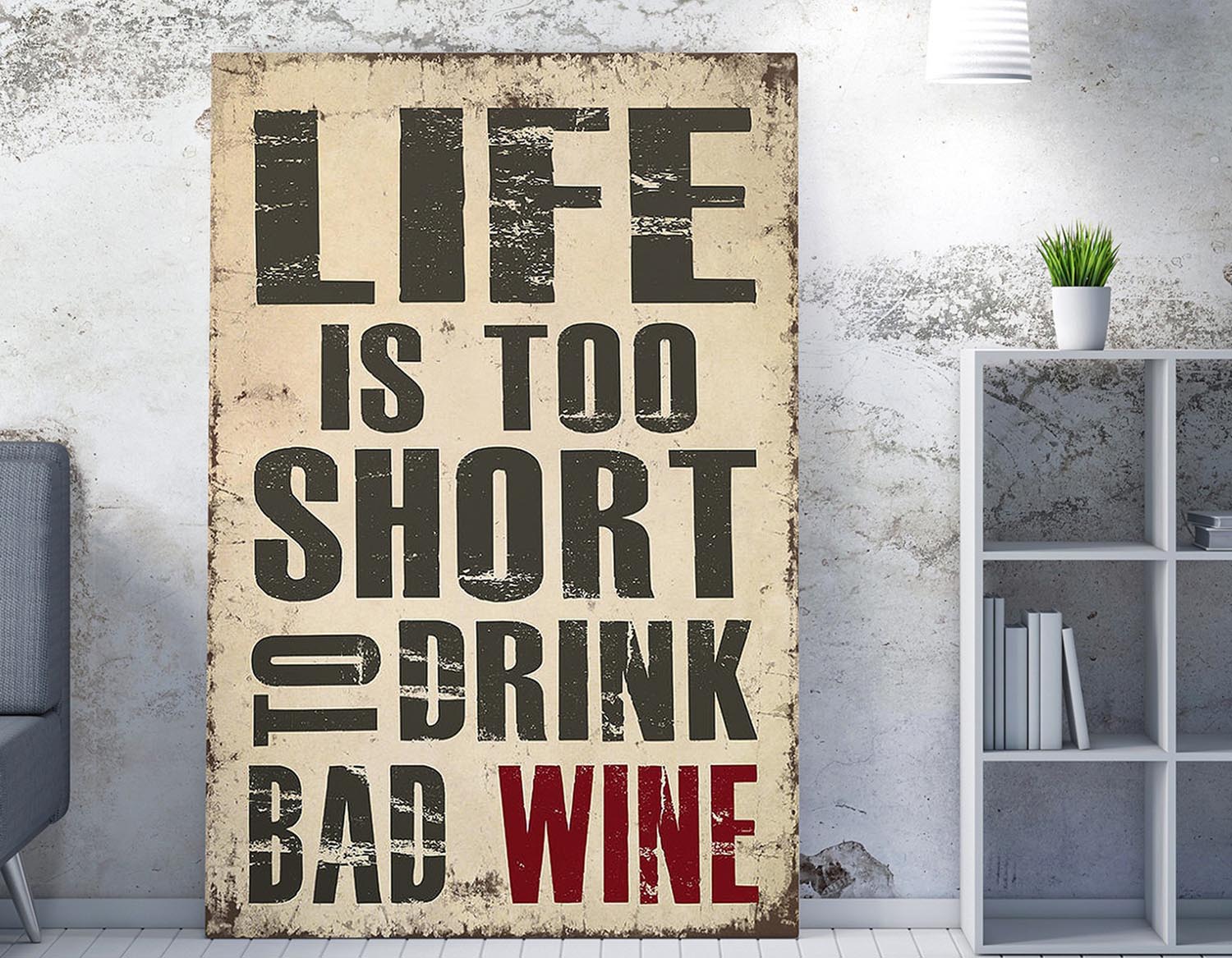 Entdecken Sie das WY70 Leinwandbild (50 x 70) von Wallity – ein farbenfrohes Kunstwerk, das jeden Raum mit Eleganz und Stil verwandelt.