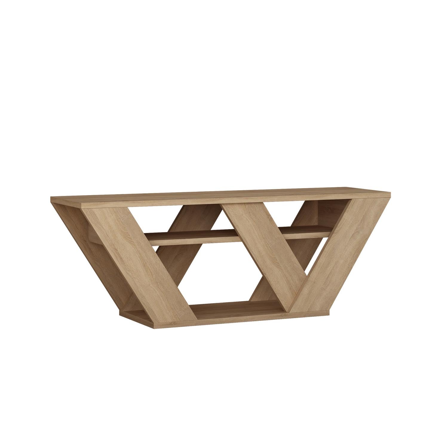 Pipralla - Oak in Eiche präsentiert im Onlineshop von KAQTU Design AG. Sideboard ist von Hanah Home