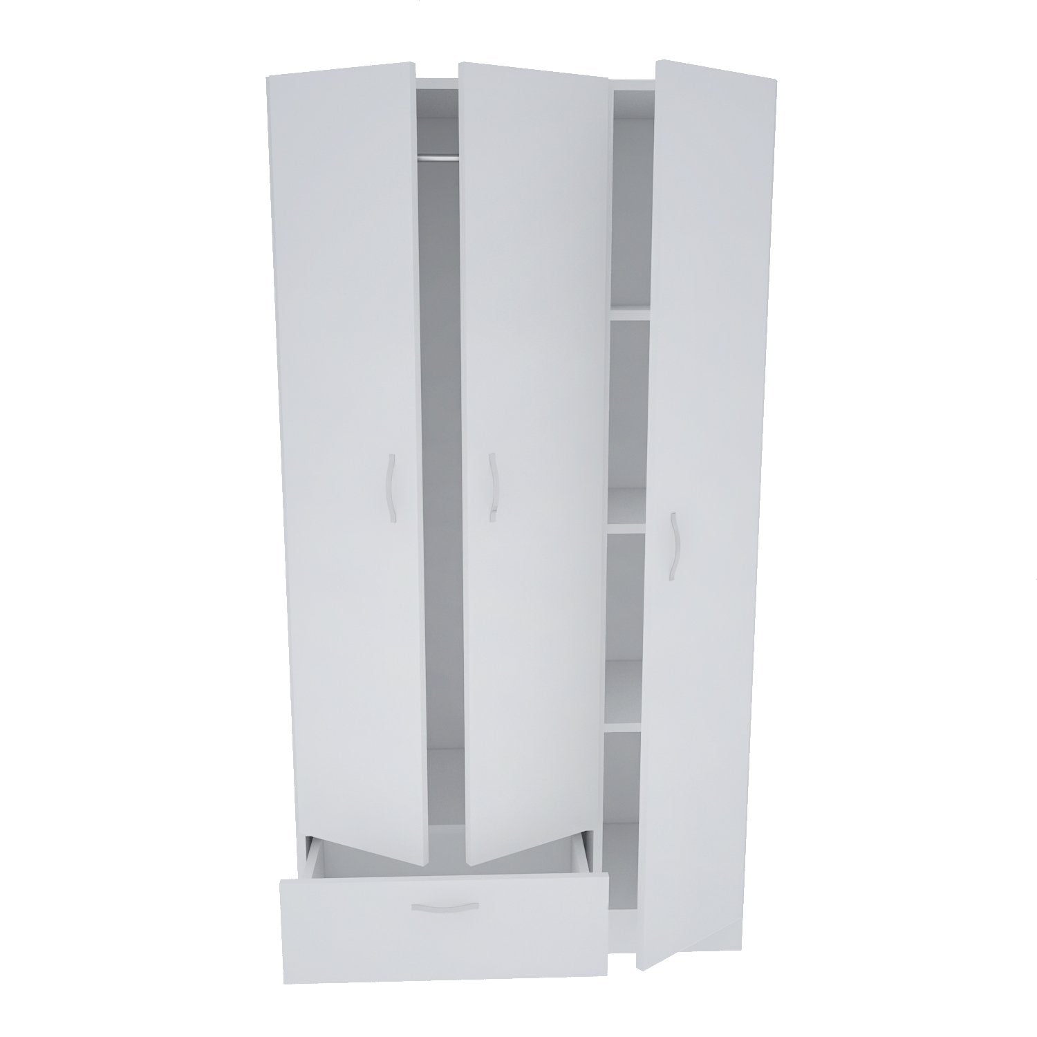 Gabi in Weiss präsentiert im Onlineshop von KAQTU Design AG. Garderobe ist von Hanah Home