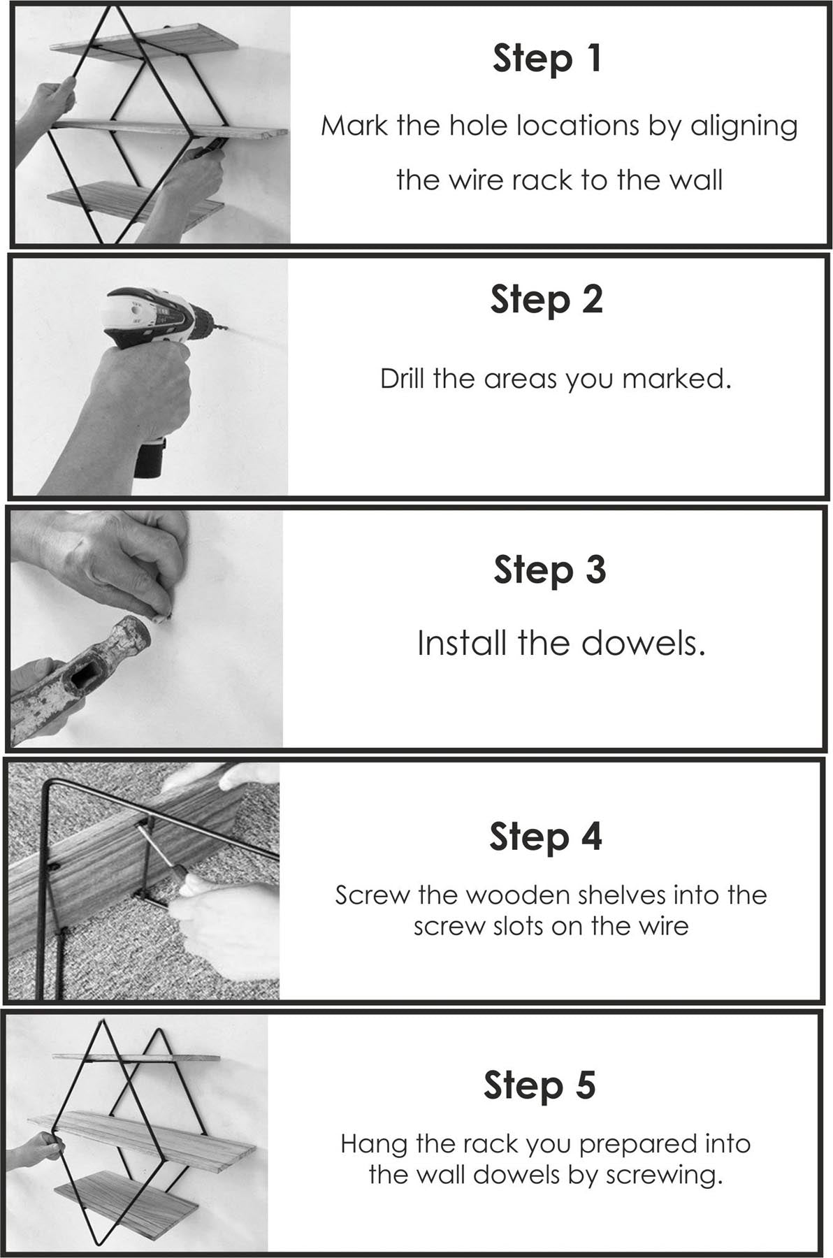 Entdecken Sie das stilvolle Wr007 Wandregal in Walnuss Schwarz von Hanah Home. Handgefertigt aus hochwertigem Fichtenholz, ideal für Ihre Dekoration.