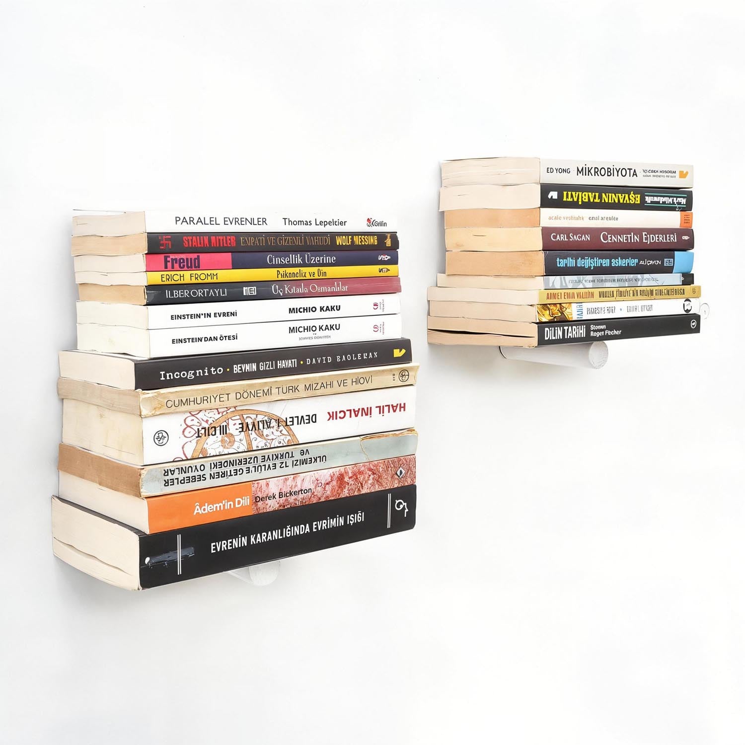 Entdecken Sie das WR042 Wandregal von Hanah Home in Braun und Schwarz – ein stilvolles Metallregal, das Ihrem Raum böhmischen Charme verleiht.