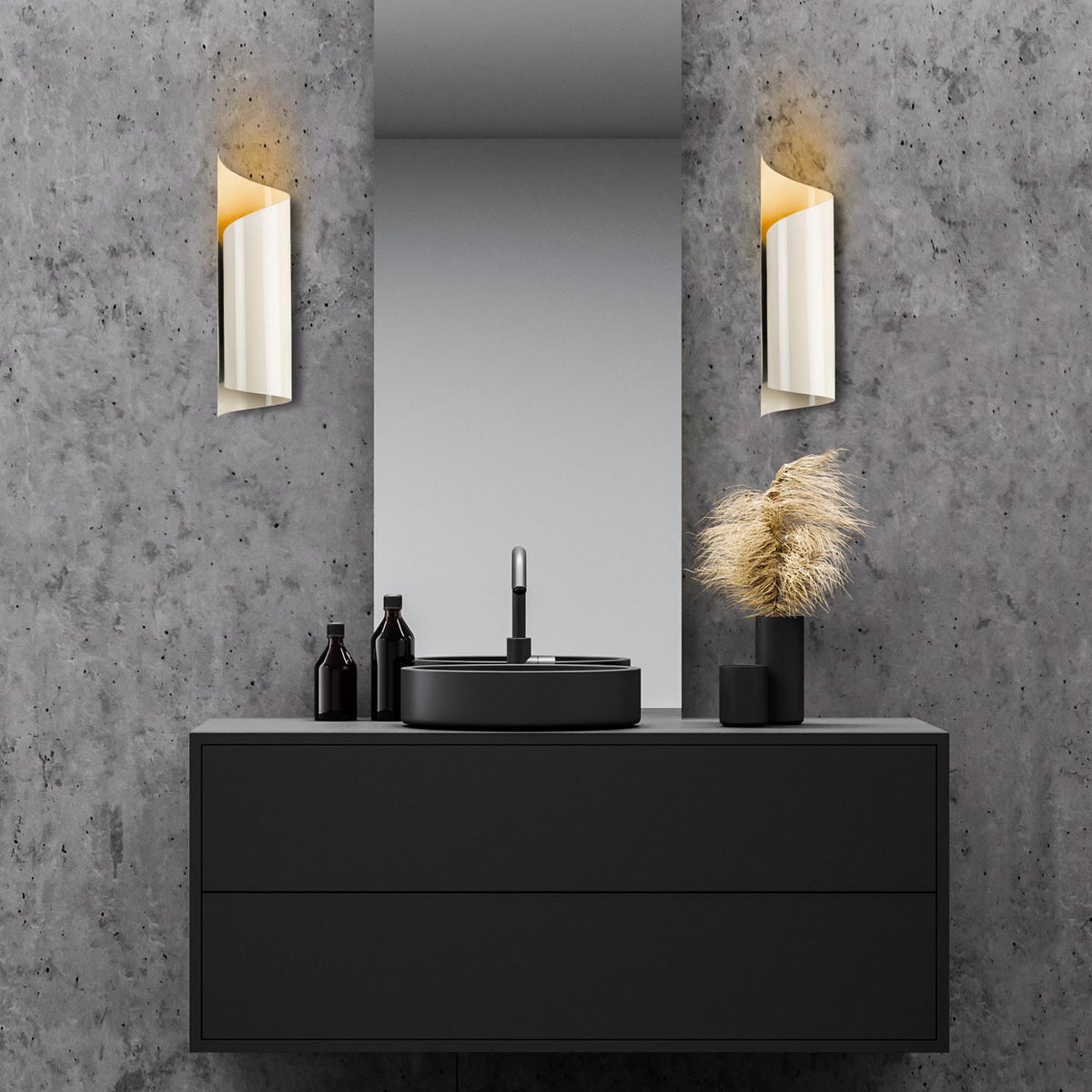 GMN Wandleuchte - Sahne in Sahne präsentiert im Onlineshop von KAQTU Design AG. Wandleuchte ist von Opviq