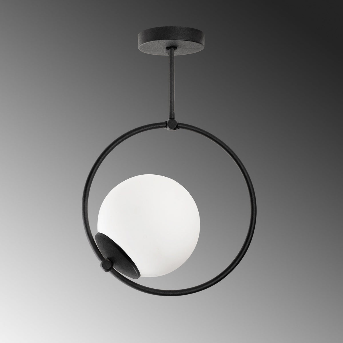 GMN Pendellampe - Schwarz in Schwarz präsentiert im Onlineshop von KAQTU Design AG. Pendelleuchte ist von Opviq